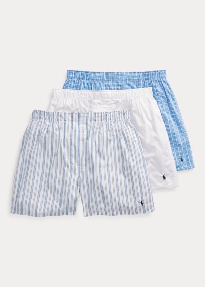 Polo Ralph Lauren Classic Fit 3-Pack Boxershorts Herre Danmark (DRIPJ7598)